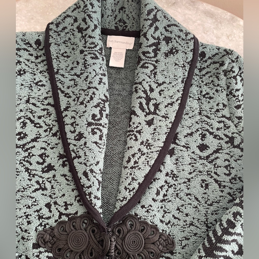 Soft Surroundings Brocade Midi Cardigan - Picture 13 of 16